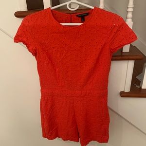 Bright Banana Republic eyelet romper!